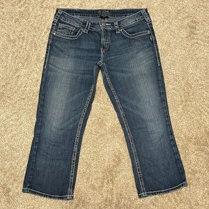 Women’s Silver Aiko Capris